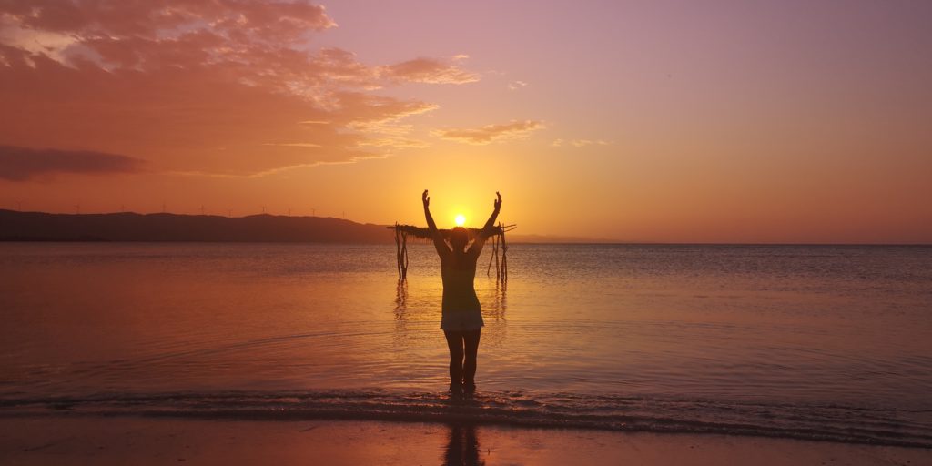 Coucher de soleil Punta Rucia République dominicaine - Blog Je suis ce que je suis-libre © Catherine Pizzol