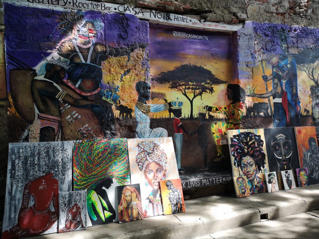 art Getsemani Cartagena Colombie