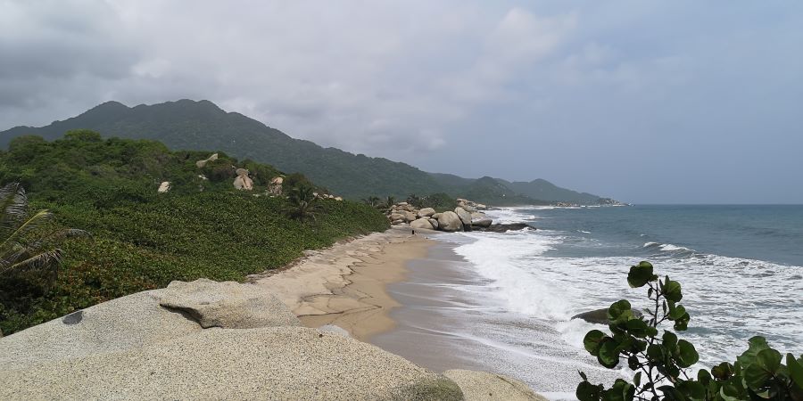 Parque nacional  Tayrona Colombie