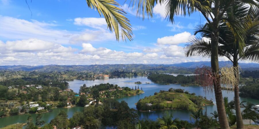 lac de la piedra del Peñol Guatapé Colombie