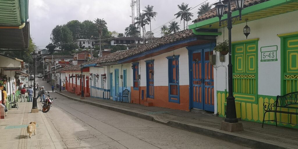 Rue de Salento El Eje Cafetero Colombie