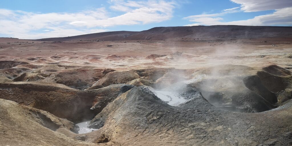 Geysers Sol de Mañaña Bolivie